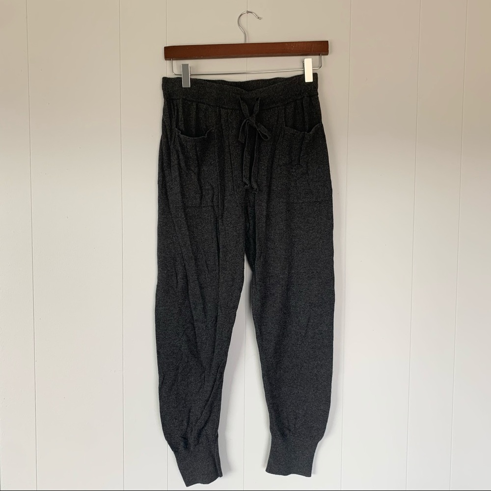 Knit Gray Joggers
